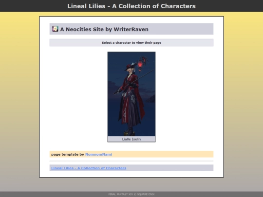 index screenshot