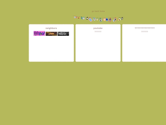 links screenshot