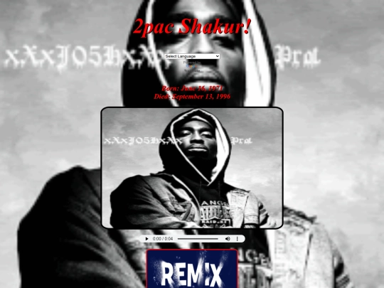 2PacShakur screenshot