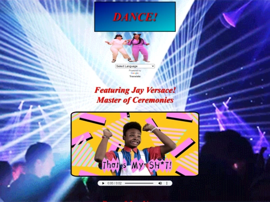 Dance screenshot