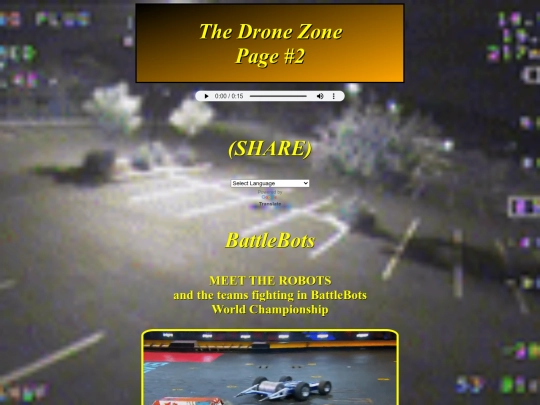 DronesPage2 screenshot