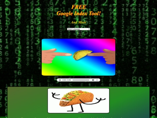FREEGoogleIndexTool screenshot