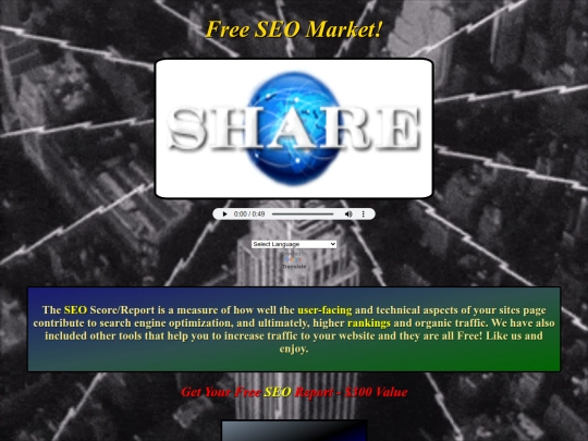 FreeSEOMarket screenshot
