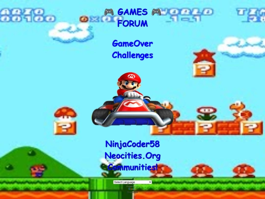 Gamesforum screenshot