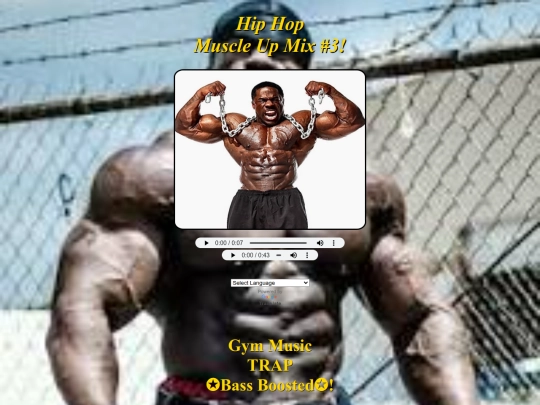 HipHopMuscleUpMix screenshot