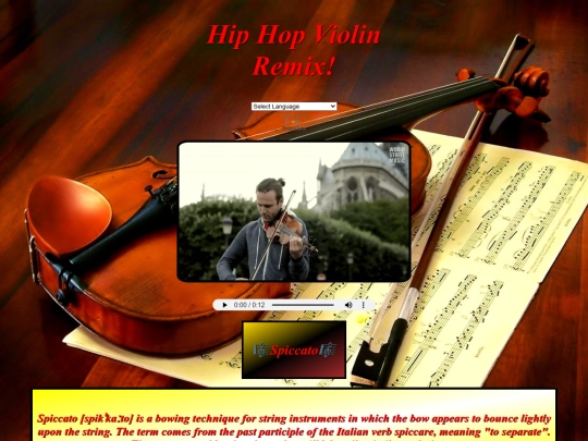 HipHopViolinRemix screenshot