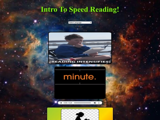 IntroToSpeedReading screenshot