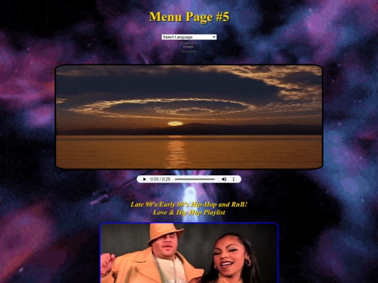 MenuPage5 screenshot