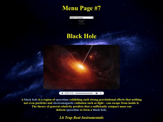 MenuPage7 screenshot