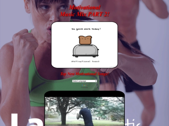 MotivationalMusicMixPart2 screenshot