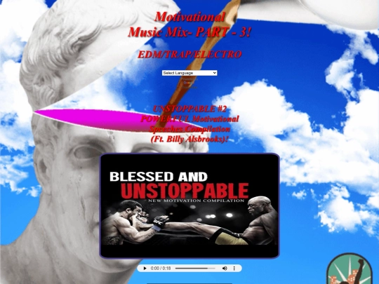 MotivationalMusicMixPart3 screenshot