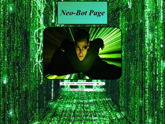 Neo-BotPage screenshot
