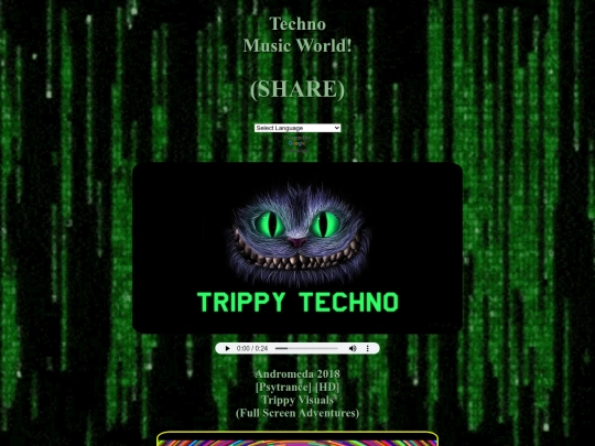 TechnoMusicWorld screenshot