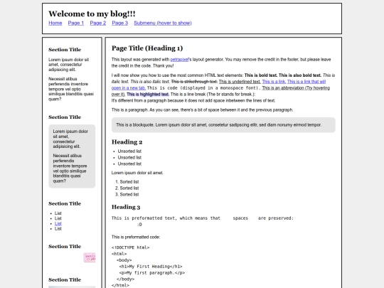 index screenshot