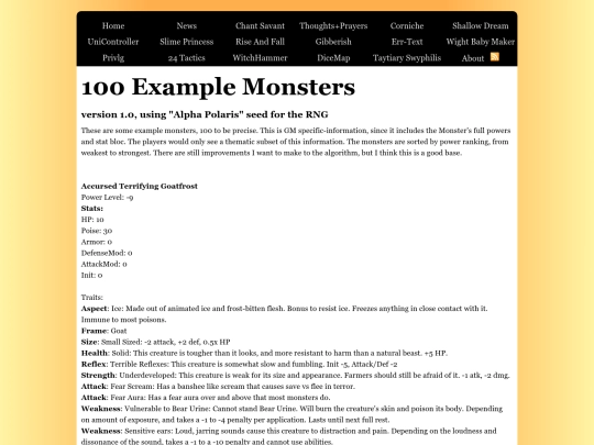 100Monsters/AlphaPolarisMonsters screenshot