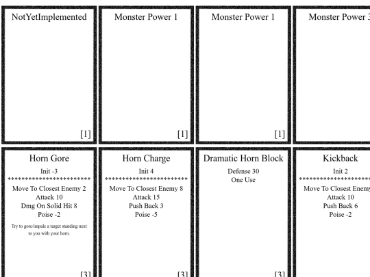 100Monsters/BoteinVersion/CombatSchoolDecks/ZMonsterSchool screenshot