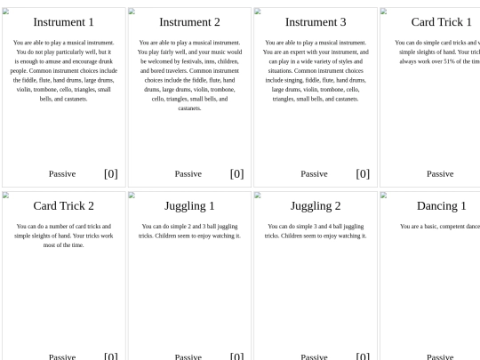 100Monsters/BoteinVersion/CombatSchoolDecks/ZTraits screenshot