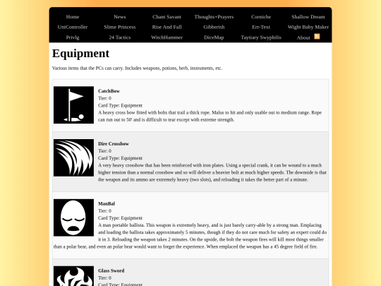 100Monsters/BoteinVersion/SchoolsEquipment screenshot