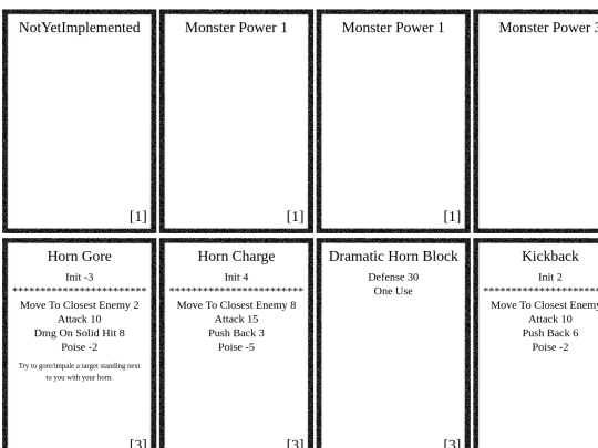 100Monsters/CanopusVersion/CombatSchoolDecks/ZMonsterSchool screenshot