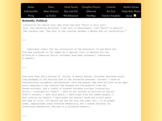 Gibberish/QuotablerKlemperer screenshot