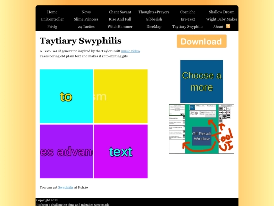 Swyphilis/SwyphilisIndex screenshot
