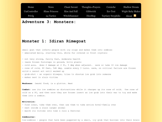 TheForestAndTheForest/Adventure1/Monsters1 screenshot