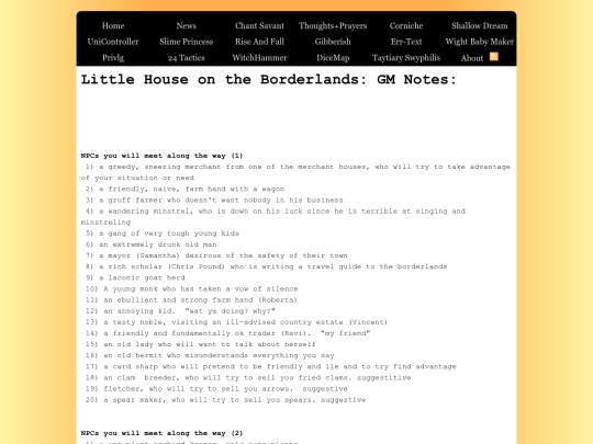 TheForestAndTheForest/GmNotes screenshot