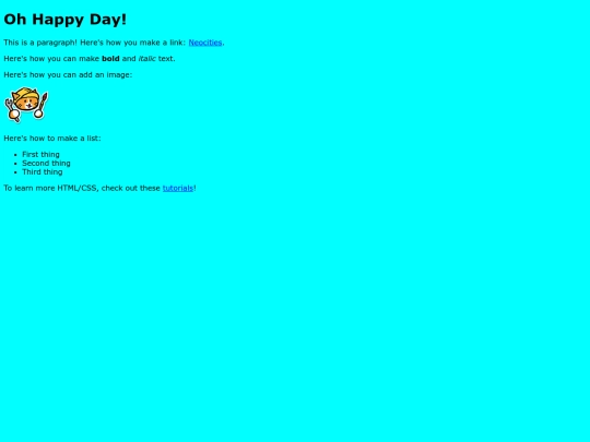 index screenshot