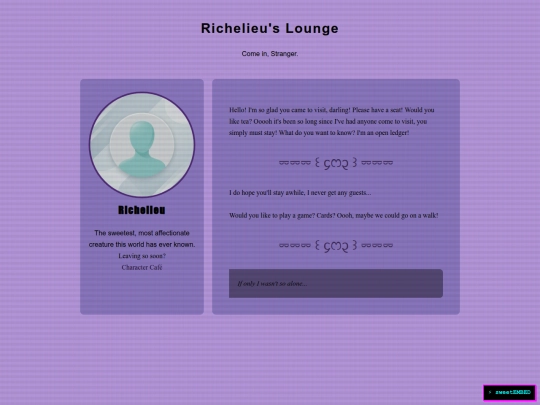 RichelieuPage screenshot