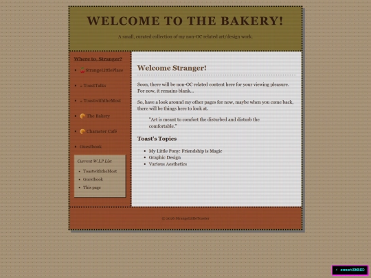 TheBakery screenshot
