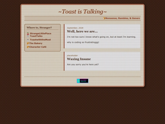 ToastTalks screenshot