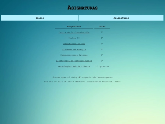 asignaturas screenshot