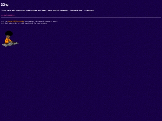 music/dj screenshot