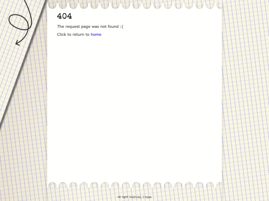 not_found screenshot