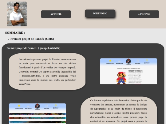 portfolio screenshot