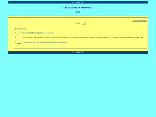 Book_Idioms/CHOOSE_YOUR_ANSWER-2 screenshot
