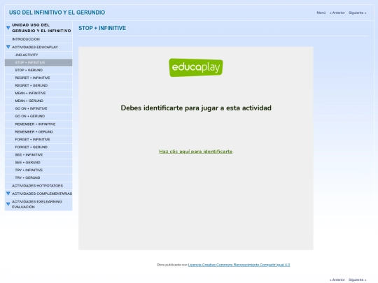 EXE_UNED2/stop__infinitive screenshot
