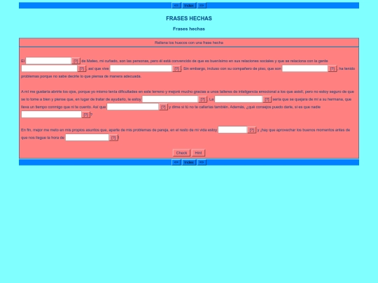 Enseñanza_Lexico/Frases_Hechas_Cloze screenshot