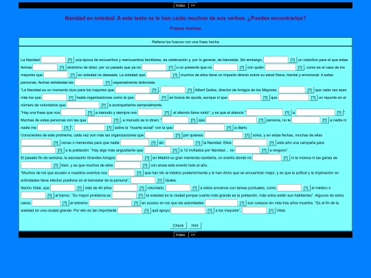 Realia/JCloze_Navidad screenshot