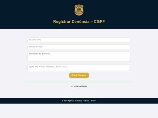 CorregPF/denuncia screenshot