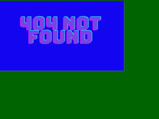 not_found screenshot