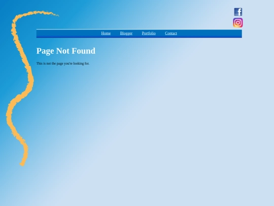 not_found screenshot