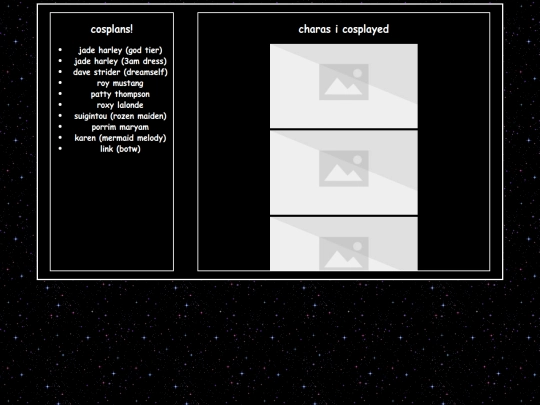 pages/cosplay screenshot