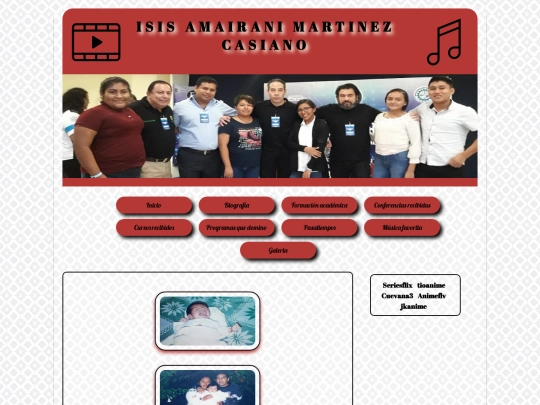 Mi pagina/galeria screenshot