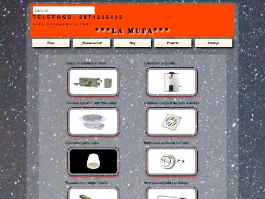 Mufa/produc screenshot