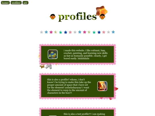 profile screenshot