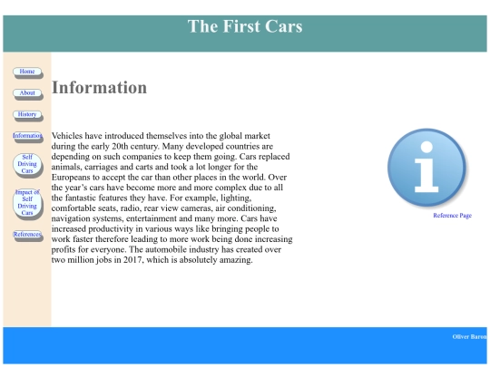 project/info screenshot