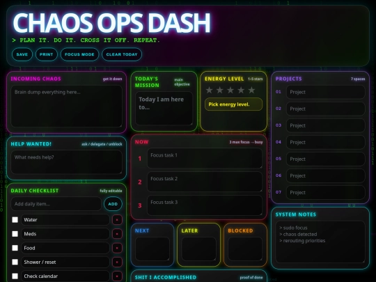 chaosdash screenshot