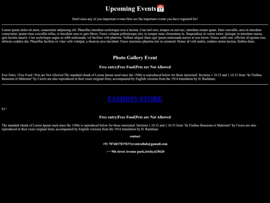 sanjay/event screenshot
