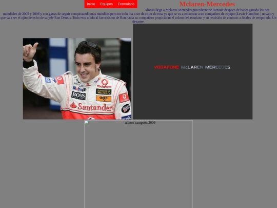 Mclaren-Mercedes screenshot